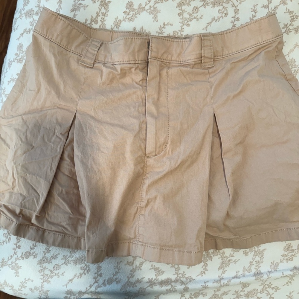 Abercrombie Tan Skirt